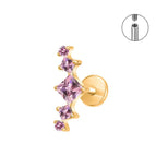 Style-G / Earrings / China Mainland|16G 1.2x8mm|Ears|Geometric