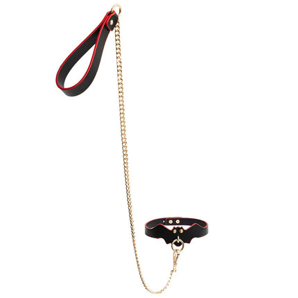 BLACKWOLF Slave Bed Bondage Collar Neck Restraint with Leash BDSM Erotic Sex Toys For Women Couples Adult Games Erotic Product