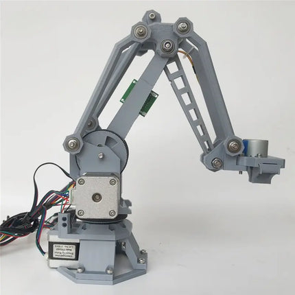 3D Printing High Precision 4-axis Stepping Robot Arm For Arduino Robot DIY Kit Compatible CNC Driver Stepper Claw Clamp Kit