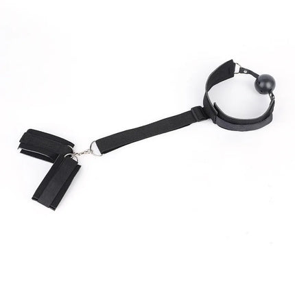 Mouth Ball BDSM Bondage Restraints Handcuff Ankle Cuff Slave No Vibrator Adult Sex Toys For Woman Sex Toys Couples Game Sex Shop