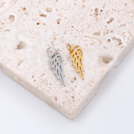 5pcs/Lot Stainless Steel Hollow Animal Cat Or Dog Claw Charm For DIY Necklace Bracelet Earrings Jewelry Accessories Pendants
