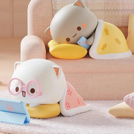 Mitao Cat 2/3/4 Season Lucky Cat Cheap Cute Cat Blind Box Toys Blind Bag Cartoon Figure Doll Children's Birthday Christmas Gift