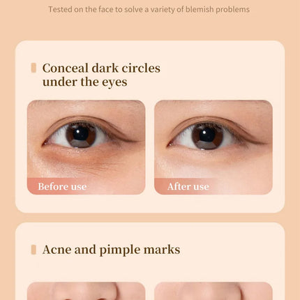 Multifunction Concealer Palette Matte Contour Concealer With Brush Covering For Dark Circles Concealer Cream Makeup Cosmetics