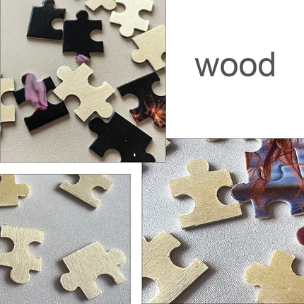 DIY custom puzzle pieces customizable to add your photos, Pet commemoration,Lovers Gifts Souvenirs Birthday Art Decoration perfe