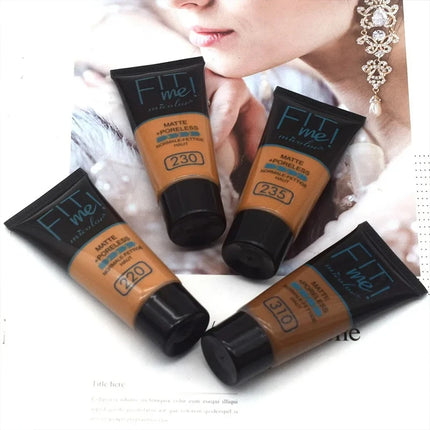 30g Micolor Liquid Foundation Full Concealer Waterproof Base Cover Dark Circles Matte Black Skin Face Foundation Cream Makeup