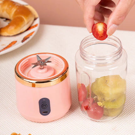 400ml Portable USB Electric Travel Juicer Cup For Smoothie Milkshake Home Gym Kitchen Mini Mixer Tool