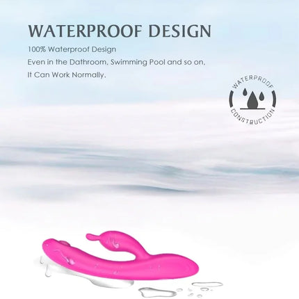 Redshark Dual Motor Rabbit Vibrator Adult Sex Toy for Women Vagina Penis Dildo Massage Vibrating Female Pleasure Product