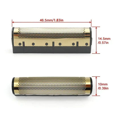 For Kemei KM-TX1 Electric Shaver Original High Quality Replacement Double Foiled Blade Net Cover Repair Accessories Wholesales