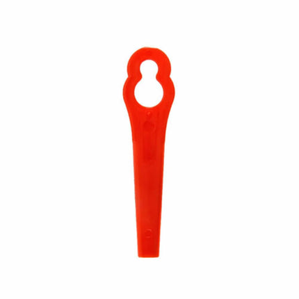 50Pcs Plastic Grass Trimmer Blades For KULLER  OZITO Grass Trimming Machine Blade Replacement Trim Fast Switchblades Garden Tool