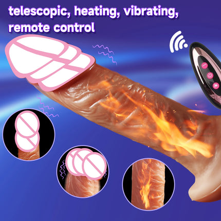 Wearable Realistic dildo Vibratior Thrusting Penis Penetration Anal Vibration Adult dildos Anal Sex Toy for Women Vibratiors 18
