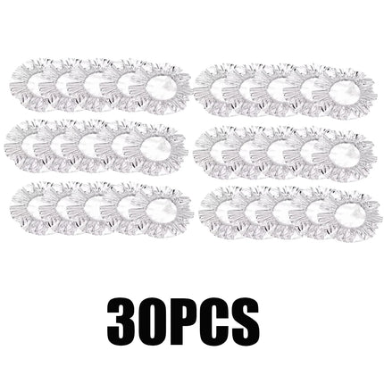 10-60pcs Reusable Aluminum Foil Bowl Cover Heat Insulation And Heat Preservation Food Grade Oven Takeaway Picnic