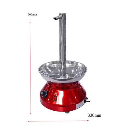Tap-style Chocolate Fountain Buffet Party Use Food Grade Electric Dessert Sprayer for Home & Hotel
