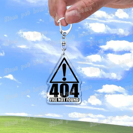 Funny XP 98 Window 10 Computer Keychains for Accessories Bag Charm Programmer Keyrings Jewelry Friends Birthday Gifts