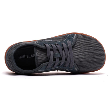 HOBIBEAR Unisex Wide Toe Barefoot Shoes for Men Women Outdoor Trail Running Minimalist Walking Shoes Lightweight and Breathable