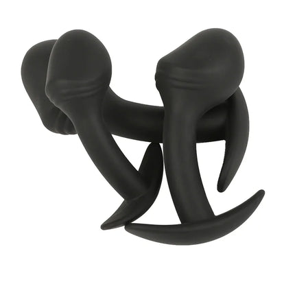 Safe Silicone Anal Plug Butt Plug Unisex Sexy Buttplug Big Dildo 3 Different Size Prostate Massager Adult Sex Toys for Men/Women