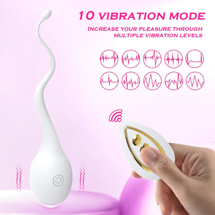 Remote Control Love Egg Vibrator for Women Powerful Vibrating G-Spot Clitoris Stimulator Vaginal Massager Sex Toys for Adults 18