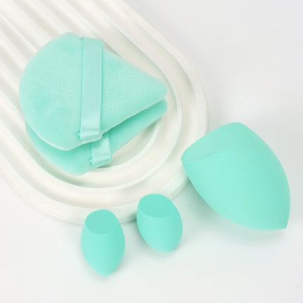 5Pcs Professional Makeup Sponge Set - Soft, Gentle, Multi-Purpose Tools for Perfect Foundation, Powder and Blush Application