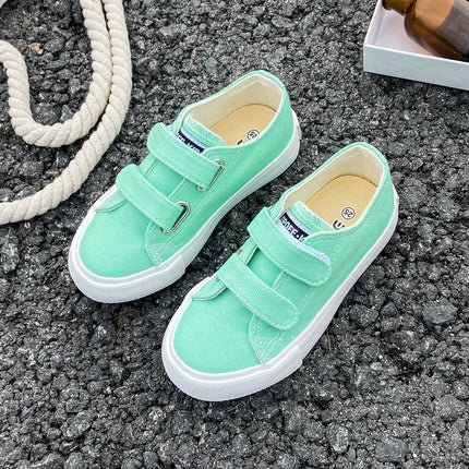 5059 Spring and Autumn New Fashion Children's Canvas Shoes Solid Color Boys and Girls Board Shoes Korean Soft Sole Skateboarding