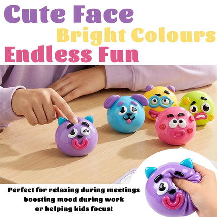 2026 Hot Smushers Squishy, Curiosities Dog Face Swap Squishy Toy, Soft Moldable Cute Slow Rise Squeeze Toy, Relaxing Sensory