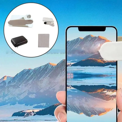 Smartphone Camera Mirror Reflection Clip Kit Mobile Phone Reflection Camera Clip Selfie Reflector Mobile Phone Shooting Supplies