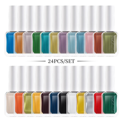 11ml Nail Stamping Polish Set Colorful Nail Art Drawing Printing Semi Permanent Lacquer Nail Art Plates Stamping Varnishes Tool
