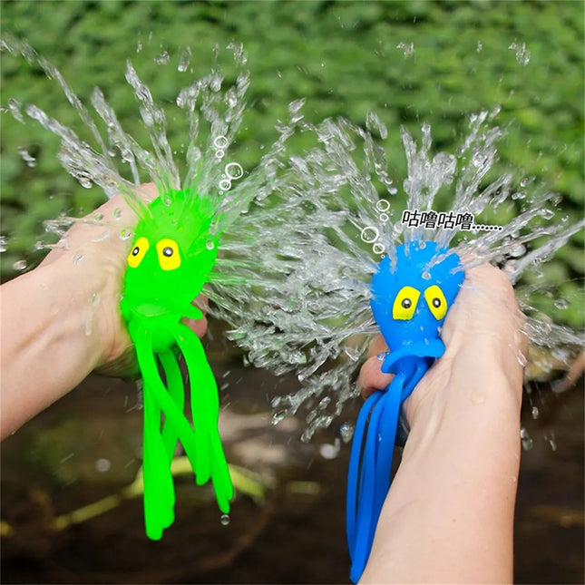 Octopus Water Balls Sensory Stress Relief Floating Pool Toys for Kids Water Splash Ball Swim & Bath Toys Outdoor Activity & Game
