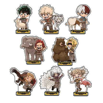Anime My Hero Academia 10cm Acrylic Stand Midoriya/Himiko Tabletop Decorations Exquisite Products Accessories Decor Gifts