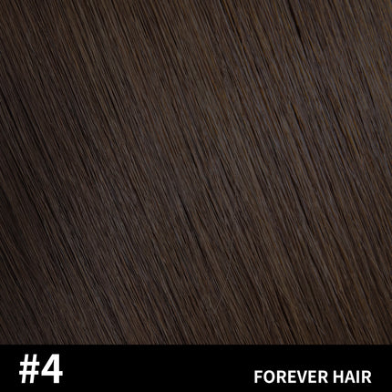 FOREVER HAIR 50g/pc 16" 18" 20" Remy Human Hair Weft Dark Brown European Straight Hair Extensions Natural Luxury Hair Weave