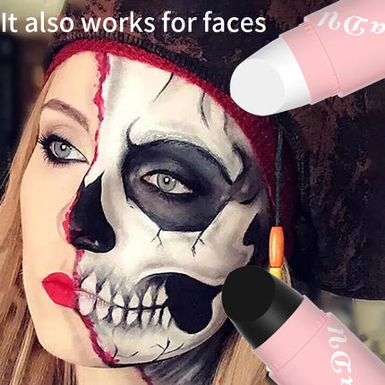Halloween Lip Gloss Set, 3-Piece Non-Stick Shiny Lipstick, Glittery Purple and Black Lip Colors, Long-Lasting, Non-Transfer