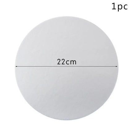 10/16/22/26cm Golden Silvery Round Cake Boards Circle Cardboard Base Cupcake Dessert Tray Birthday Party Cake Decorating Supplie