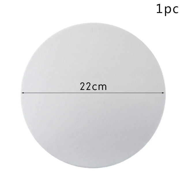 10/16/22/26cm Golden Silvery Round Cake Boards Circle Cardboard Base Cupcake Dessert Tray Birthday Party Cake Decorating Supplie
