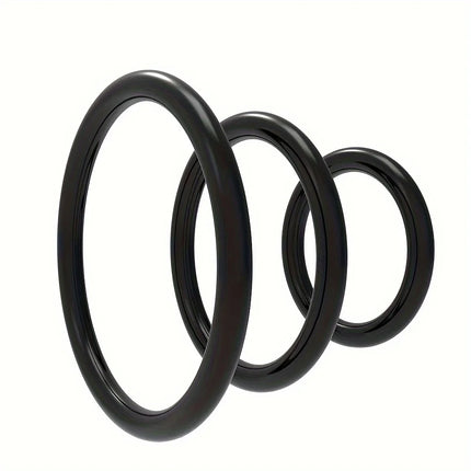 1Set Durable Semen Lock Ring Silicone Watertight Penis Ring Men Ejaculation Delay Cock Silicone Rings Sex Toys for Male Sex Ring
