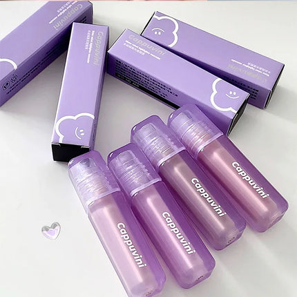 Cappuvini Velvet Highlighter Concealer Liquid Cover Acne Marks Dark Circles Brighten Skin Tone Moisturize Long-lasting Makeup
