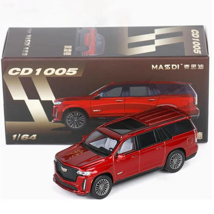 MASSDI 1:64 Scale Alloy CD1000 Escalade CVL1000 Suburban SUV Toy Car Simulation Model Collectibles Souvenir Gift