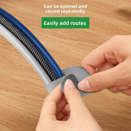 Reusable Cable-Ties Velcro-Ties 1/2/5m Self-Adhesive Power-Cord Holder Adjustable Cord-Storage Desktop-Organiser Manager Hardwar