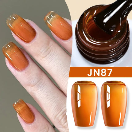 BORN PRETTY 10ml Flow Light White Cat Magnetic Gel Nail Polish Ultra Shine Soak Off UV Gel Mirror Glass Bead Gel Nail Art