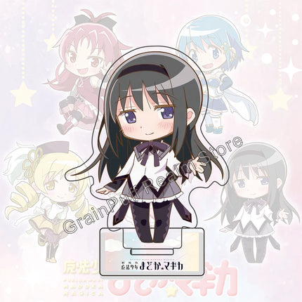 Puella Magi Madoka Magica 2026 Edition Acrylic Standee & Keychain | Madoka Homura Mami Sayaka Kyoko Collection Official Merch