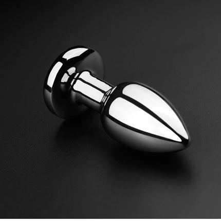 Adult Sex Toys Metal Double-Ended Anal Plug Couple Flirt Male and Female Anal Dildo G-Spot Massage Sm Woman Plug Masturbator