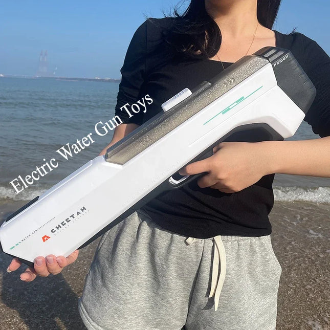 Automatically Water High Pressure Electric Water Gun Toys for Kids Summer Outdoor Pool Fight Games Children Water Toys Gift