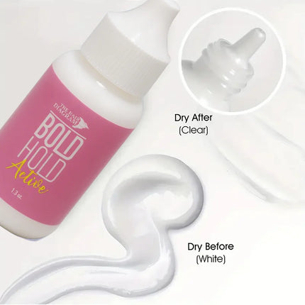 37g Lace Wig Glue, Waterproof Adhesive with Water-Based Formula. Mild and Non-Irritating, Quick-Drying, Firmly Secures Wigs, Lac