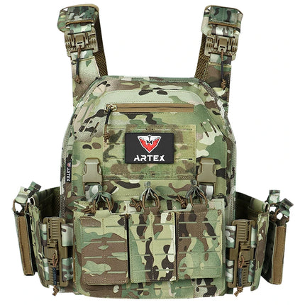 Artex 6094 Tactical Vest - Quick Release Laser Cut Combat Vest