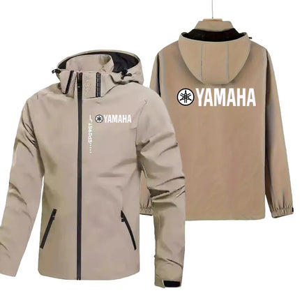 2026 Yamaha NEW Off-road Motorcycle Waterproof Jacket Men's And Women's Yamaha Logo  Outdoor Sports Hooded Zipper Jackets Coat