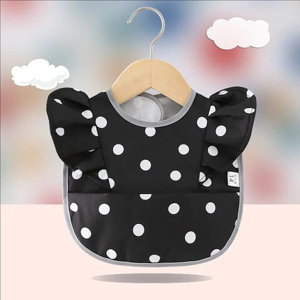 Kids Eating Breastplate Kid Baby Bavoir Clothing Waterproof EVA Full Sleeve Bibs Children Apron Long Sleeve Feeding Smock Bibs