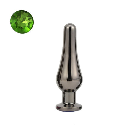 Gun Color Stainless Steel Anal Plug Dildo Sex Toys Products 3 Sizes Butt Plug For Women Sex Adult Game Prostate Massager