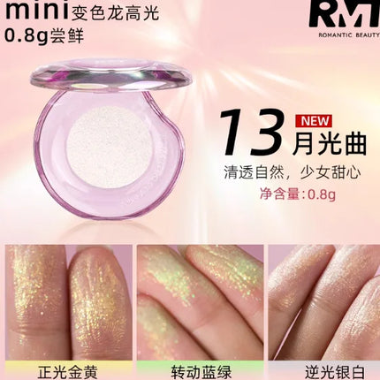RMT Romantic Beauty Vientiane Chameleon Highlight Blush Repair 3-in-1 Liquid Brightens Face