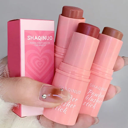 Velvet Matte Smooth Blush Stick Long-lasting And Low Saturation Natural Makeup Effect And Easy To Apply