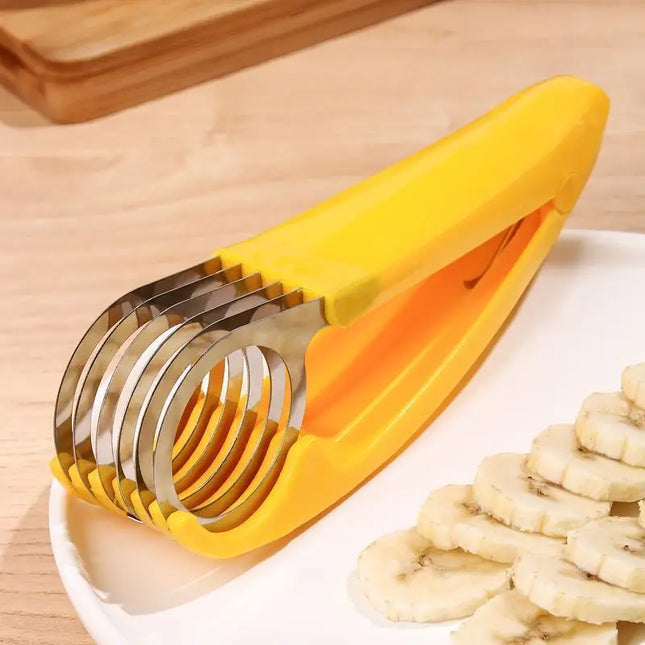 Slicer banana ham fruit ultra-thin manual creative multi-functional cutter melon cutting artifact kitchen special tool