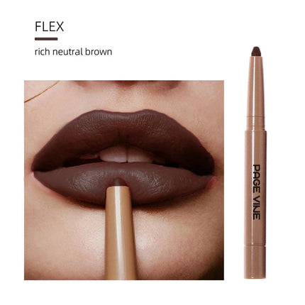 Blogger Recommended Lip Liner Brand Long-lasting Velvet Matte Beginner-friendly Sexy Double-ended Silky Peptide Nude Lip Liner
