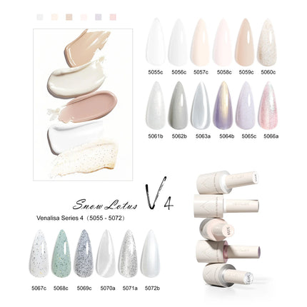 VENALISA Nail Gel Varnish TPO FREE Soak Off UV LED Organic Odorless Enamels Nail Art Colors 12ml 120Colors UV Gel Nail Polish