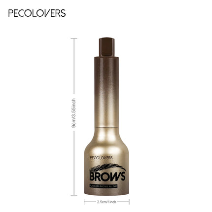 1PC Waterproof 3D Press-type Eyebrow Pencil - Accurate Contouring, Anti-smudge, Natural Wild Eyebrows, Suitable for Beginners